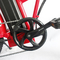 Peso leve elétrico de dobramento de alumínio da bicicleta com criança Seat 55km poderosos H
