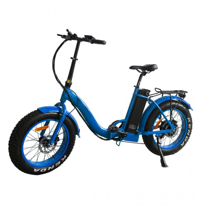 polegada elétrica 500w da bicicleta 20 do pneu 48v gordo 40 Mph a pilhas com pneus grossos 7