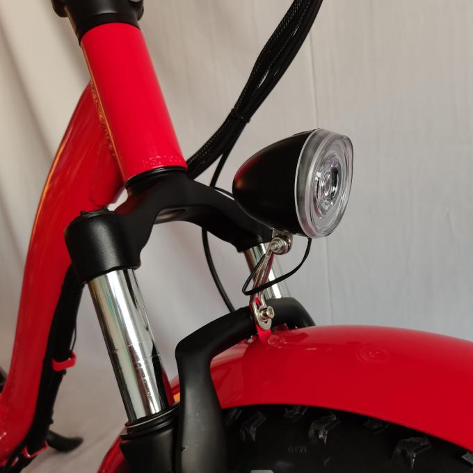 polegada elétrica 500w da bicicleta 20 do pneu 48v gordo 40 Mph a pilhas com pneus grossos 8