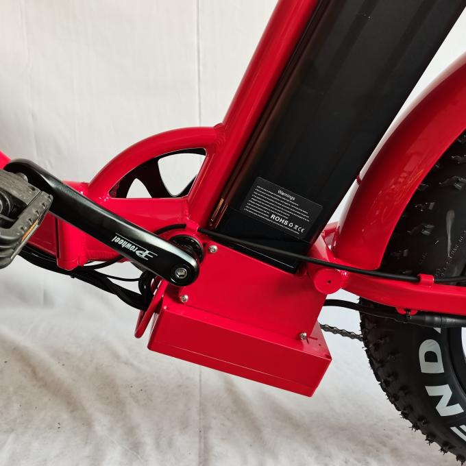polegada elétrica 500w da bicicleta 20 do pneu 48v gordo 40 Mph a pilhas com pneus grossos 9