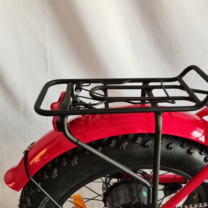 polegada elétrica 500w da bicicleta 20 do pneu 48v gordo 40 Mph a pilhas com pneus grossos 10