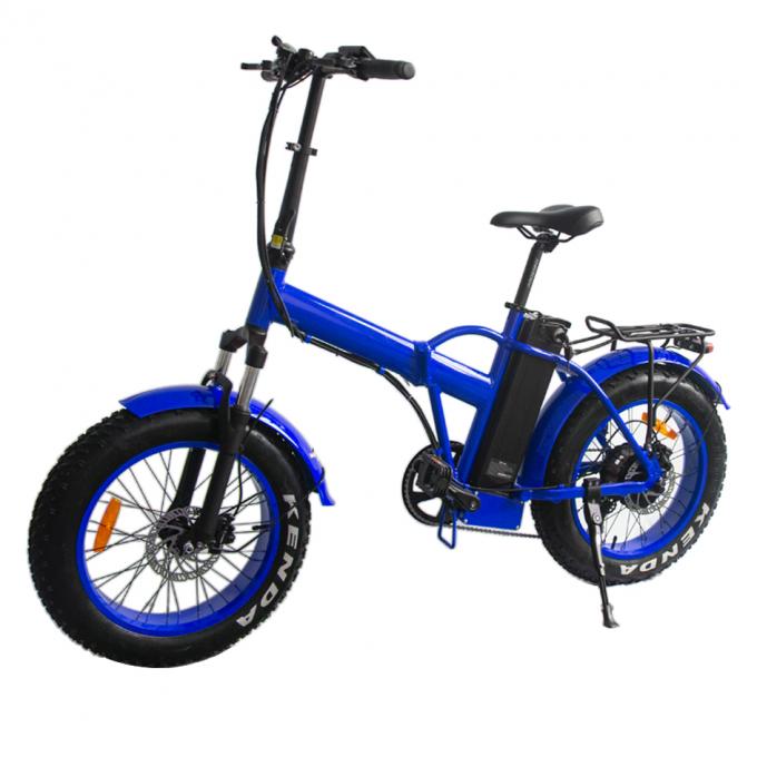 estrutura elétrica portátil da liga da bicicleta 6061 de 48V 500W 2