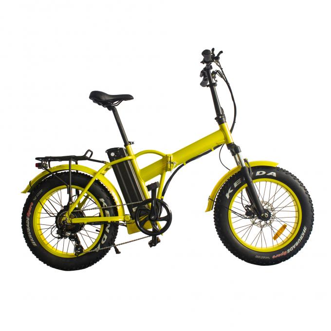 estrutura elétrica portátil da liga da bicicleta 6061 de 48V 500W 3