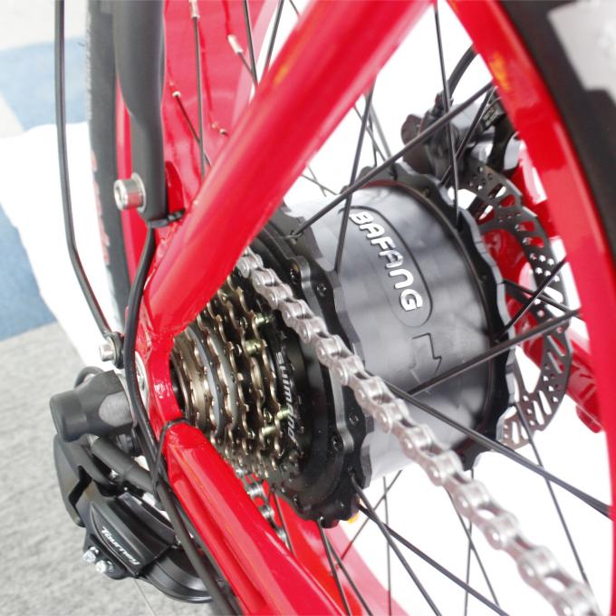 estrutura elétrica portátil da liga da bicicleta 6061 de 48V 500W 4