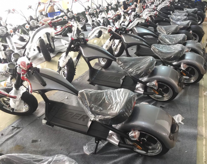 "trotinette" elétrico 2000w dos cocos da cidade de Moto 70 km/h 80 km/h com amortecedor 2