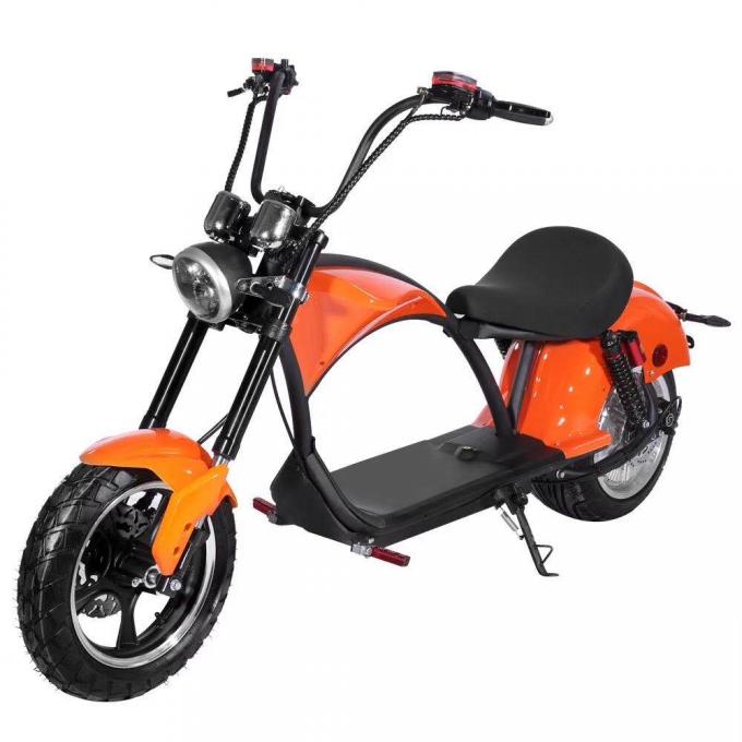 "trotinette" elétrico 2000w dos cocos da cidade de Moto 70 km/h 80 km/h com amortecedor 12